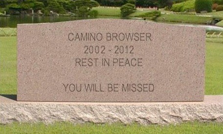 Похороны браузера Camino
