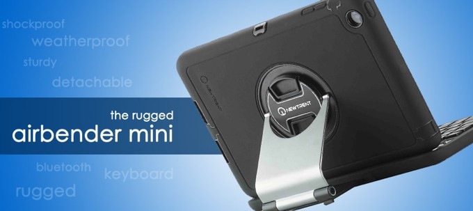 Airbender Mini. Защитный чехол с клавиатурой для iPad mini