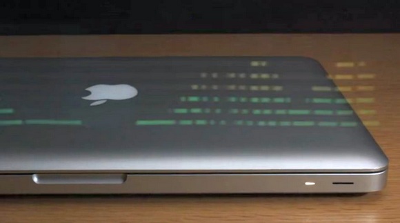 Электромагнитное излучение от MacBook на видео