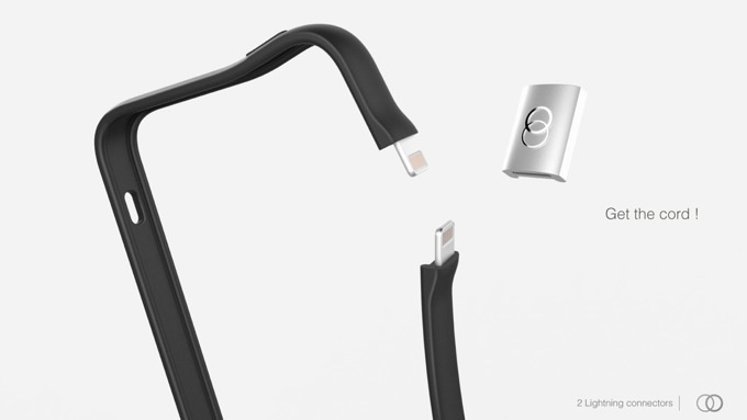 Juice Up. Концепт бампера для iPhone с Lightning-коннектором
