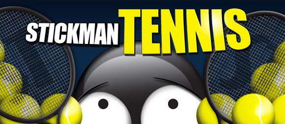 Stickman Tennis. Нарисованный теннис