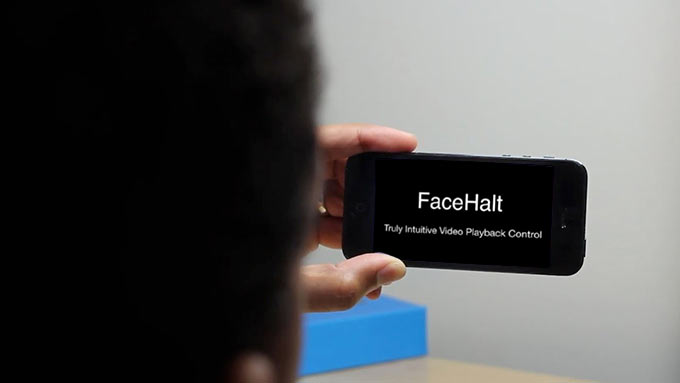 FaceHalt. Умная пауза для видео в iOS