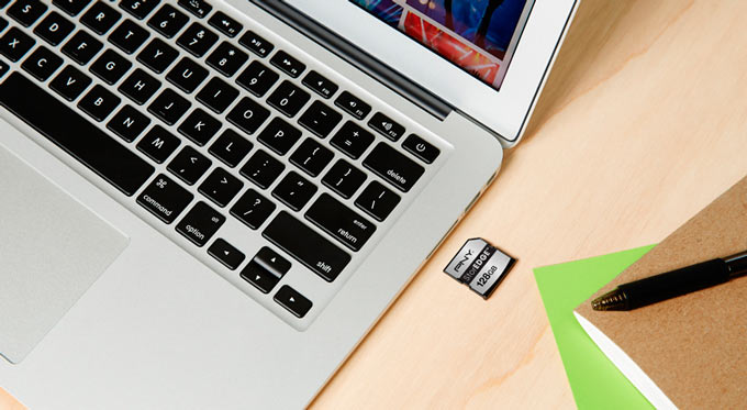 PNY StorEDGE: увеличение памяти MacBook при помощи слота SD