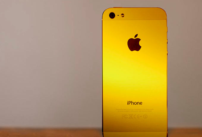 iPhone 5S получит 128 ГБ памяти и будет доступен в золотом цвете