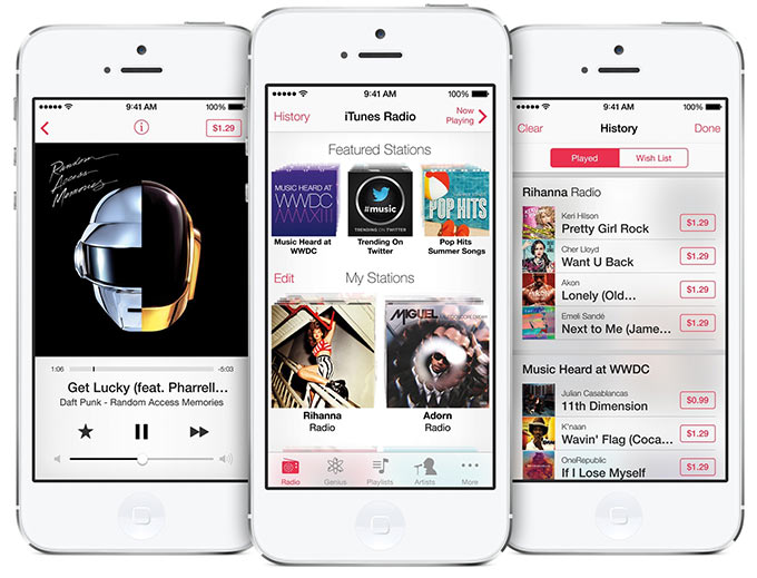 Топ-бренды заплатили Apple более $10 млн за рекламу в iTunes Radio