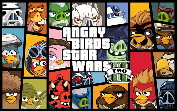 Angry Birds Star Wars II  в стиле GTA 5
