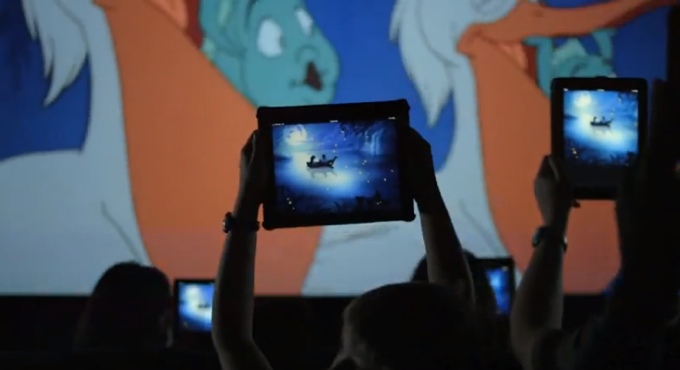 Disney делает революцию в кинопрокате, привлекая в залы зрителей с iPad