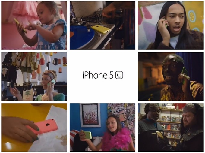 «Привет!». Новая ТВ-реклама iPhone 5c