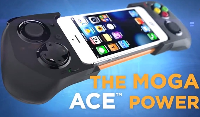 Трейлер нового геймконтроллера MOGA Ace Power для iPhone