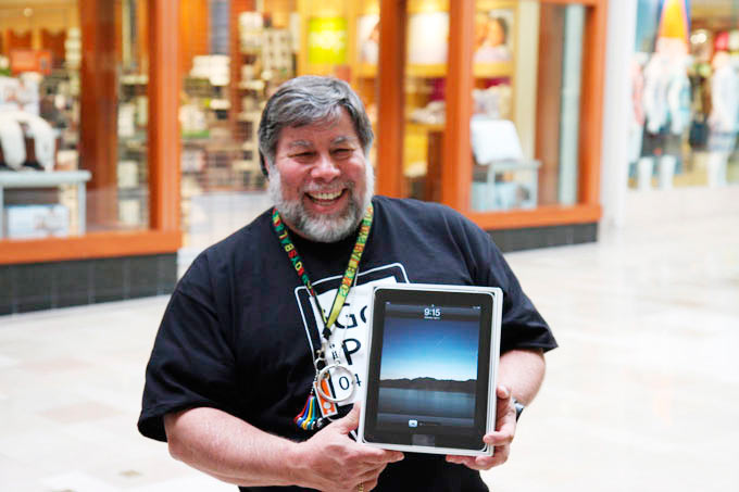 Новые iPad не произвели впечатления на Стива Возняка