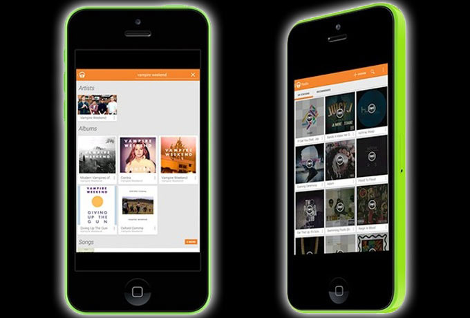 Сервис Google Play Music добрался до iOS