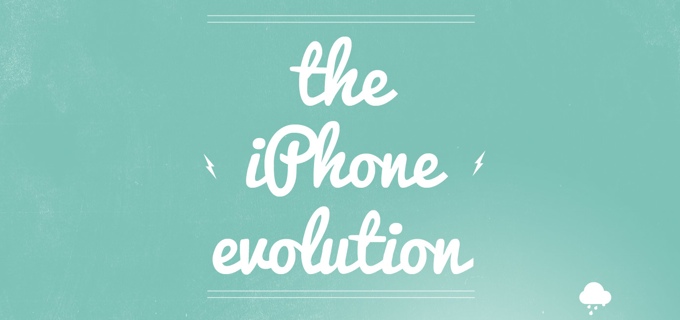 Инфографика. Эволюция  iPhone