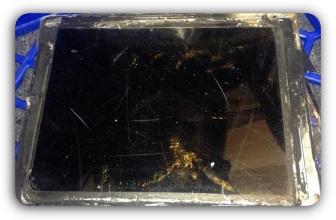 iPad Air загорелся в витрине австралийского магазина