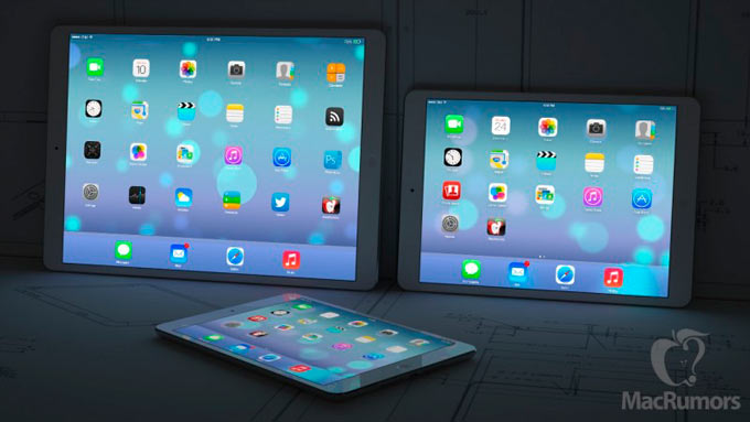 Началось производство дисплеев для 12,9-дюймового iPad