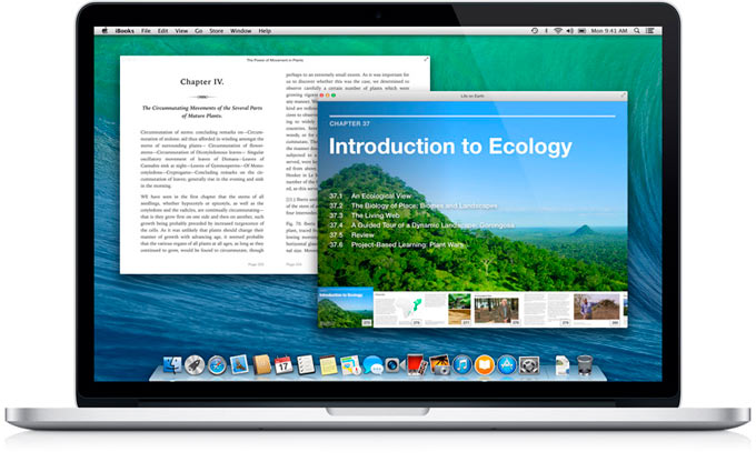Apple выпустила обновления iBooks и Mail и решила проблемы MacBook Pro с дисплеем Retina