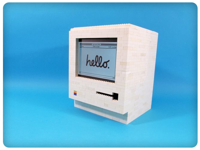 Норвежские умельцы собрали из LEGO Macintosh с мультитач-дисплеем