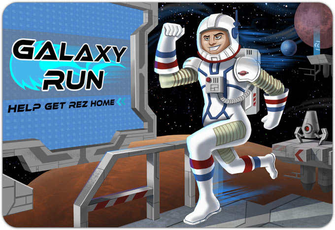 Galaxy Run. Трудности в открытом космосе