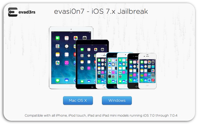 Вышел джейлбрейк для iOS 7 + ссылки и инструкция
