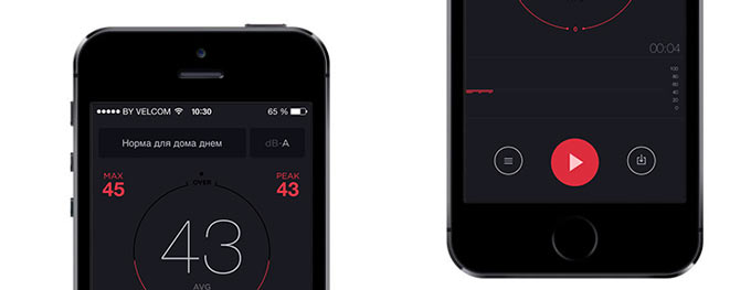 Шумомер. Громкость звука наглядно
