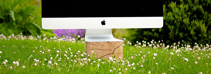 Woodster. Деревянная подставка и USB-хаб для iMac