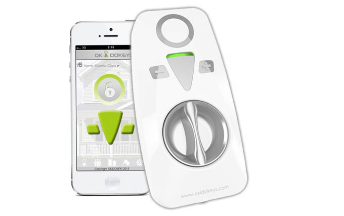 Okidokeys предлагает «умный» дверной замок, которым можно управлять со смартфона