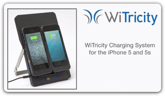 WiTricity показала концепт беспроводной зарядки для iPhone 5/5s