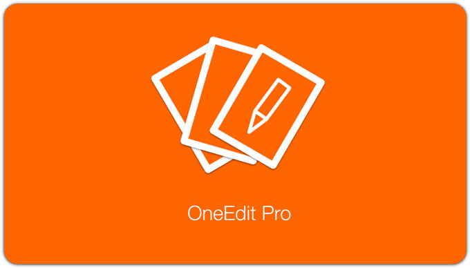 OneEdit Pro. Лучший пакетный графический редактор для iOS