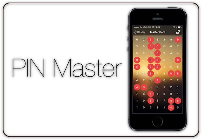 PIN Master. Как легко спрятать ценную информацию у всех на виду