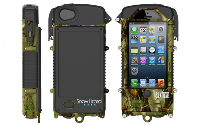 Чехол SnowLizard SLXtreme 5 защитит iPhone от воды и зарядит от солнца