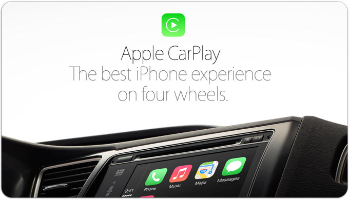 Apple представила CarPlay – систему для интеграции iOS с автомобилем