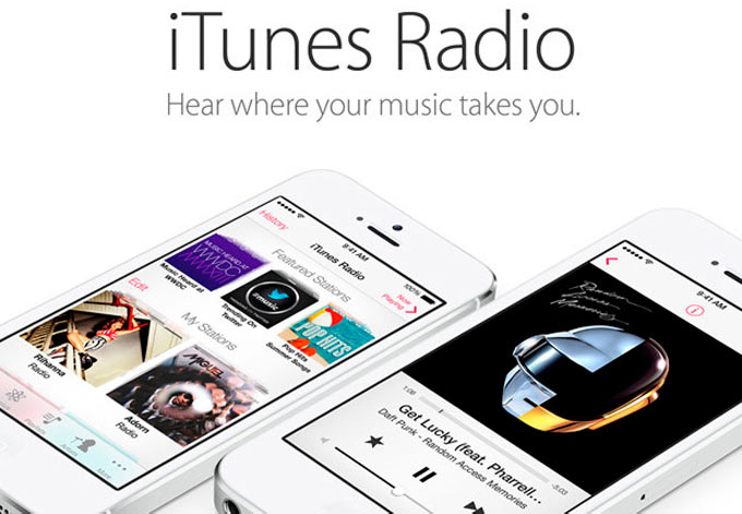 iTunes Radio: 3-я строчка в топе потоковых сервисов