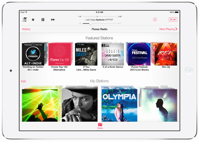 Apple может сделать iTunes Radio отдельным приложением в iOS 8