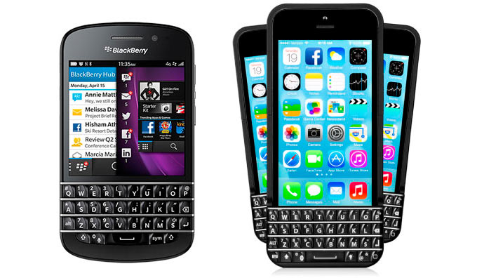 BlackBerry удалось добиться судебного запрета продаж чехла-клавиатуры Typo для iPhone