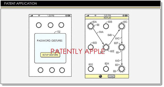 Apple запатентовала новый метод визуальный аутентификации для iOS и OS X