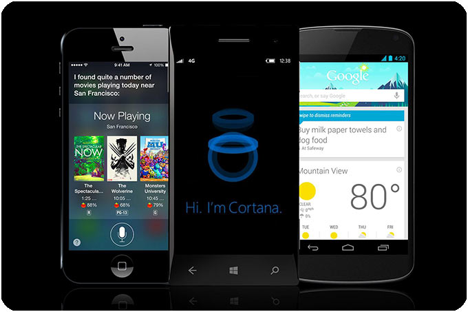 Битва голосовых ассистентов: Siri vs Cortana vs Google Now