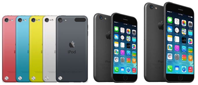 iPhone 6 может быть похож на iPod Touch