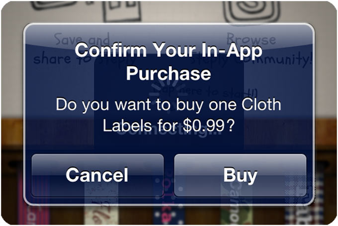 Приложения в App Store получили пометку «Встроенные покупки»
