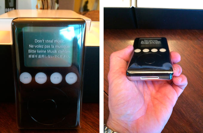 На eBay продается редкий экземпляр iPod Classic, выпущенный специально для Jaguar