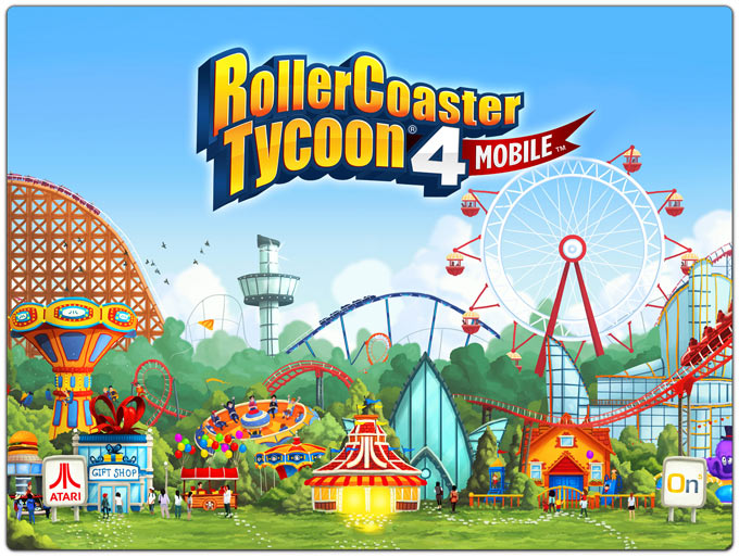 RollerCoaster Tycoon 4 Mobile. Довольно унылый парк развлечений