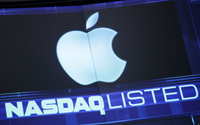 Акции Apple впервые с октября 2012 года преодолели отметку в $600