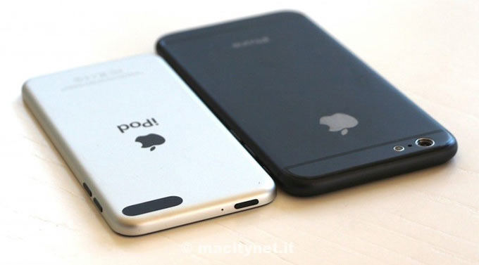 Макет iPhone 6 сравнили с iPod touch