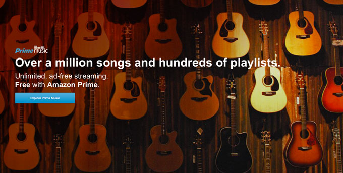 Amazon запустила потоковый музыкальный сервис Prime Music и обновила приложение для iOS