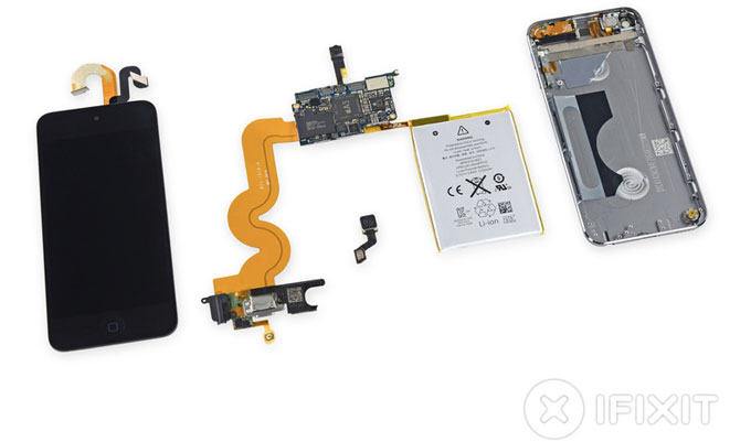 iFixit разобрали обновленный iPod touch 16 ГБ и не нашли изменений