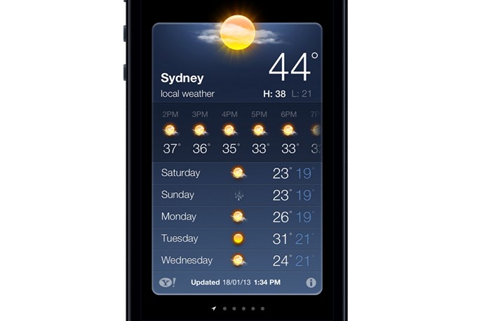 Почему Apple отказалась от Yahoo в Погоде для iOS 8