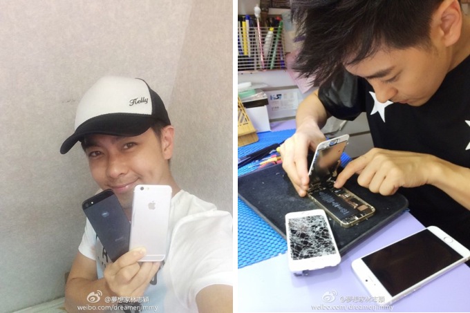 iPhone 6 с QHD-экраном в руках тайваньской звезды