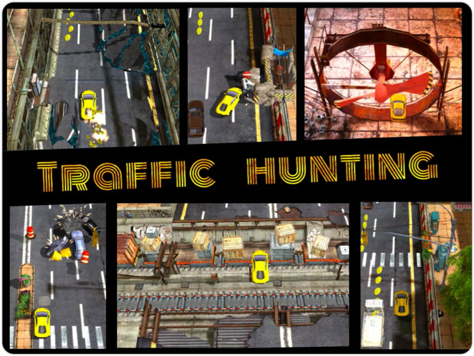 Traffic Hunting. Бесшабашный автомобильный раннер