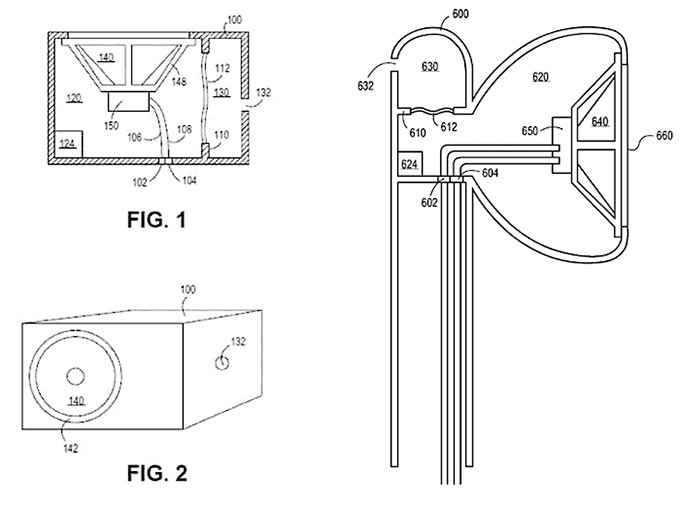 Apple запатентовала схему создания заполненных легким газом мобильных акустических систем