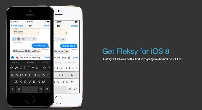 Сторонняя клавиатура Fleksy будет поддерживать свыше 40 языков