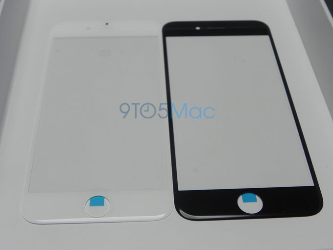 Фронтальная панель iPhone 6 на фото + сравнение с iPhone 5s