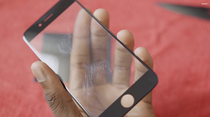 Тест прочности стекла iPhone 6 с неутешительным результатом
